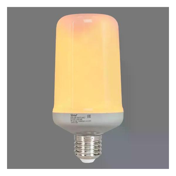 Изображение товара Умная лампочка Uniel Лампа светодиодная E27 6 Вт цилиндр 300 лм , 3 режима