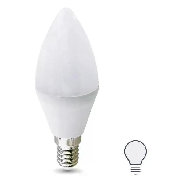 Изображение товара Умная лампочка нет бренда Лампа светодиодная E14 8 Вт свеча 750 лм белый свет