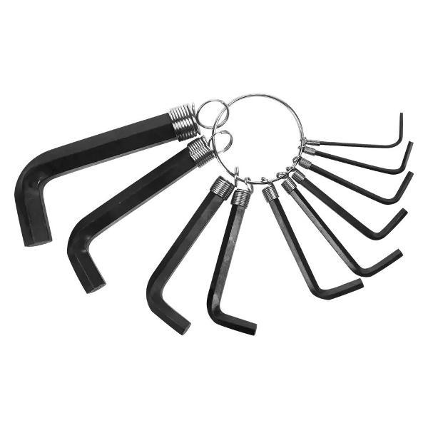 Изображение товара Ключ гаечный SPARTA Набор ключей имбусовых шестигранных 1.5-10 мм, 10 предметов