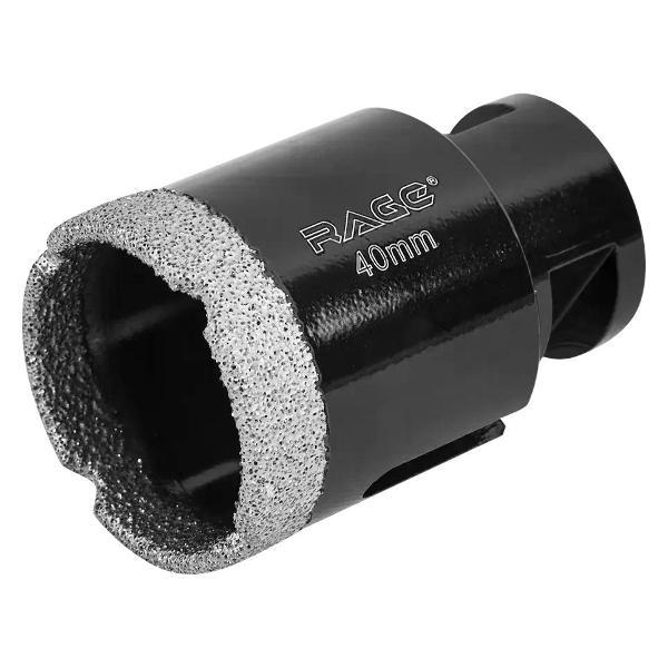 Изображение товара Коронки Rage Коронка алмазная по керамограниту и керамике 40 мм