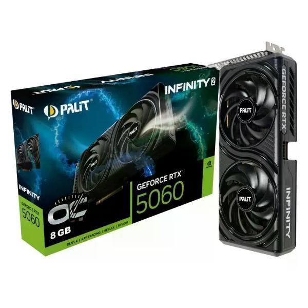 Изображение товара Видеокарта Palit GeForce RTX 5060 INFINITY 2 OC 8GB