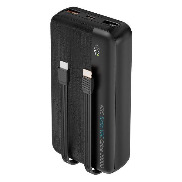 Изображение товара Внешний аккумулятор Deppa NRG Turbo V5C Cable 20000 мА-ч черный (33716) Изображение товара Внешний аккумулятор Deppa NRG Turbo V5C Cable 20000 мА-ч черный (33716)