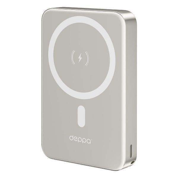 Изображение товара Внешний аккумулятор MagSafe Deppa NRG MagSafe 10000 мА-ч золотистый (33718)