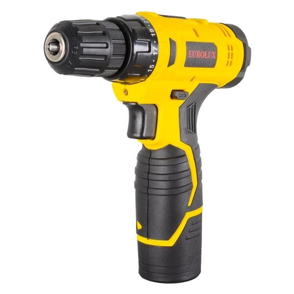 Изображение товара Дрель-шуруповерт Eurolux ДА-12/2Li Изображение товара Дрель-шуруповерт Eurolux ДА-12/2Li