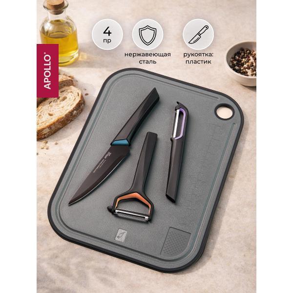 Изображение товара Набор кухонных ножей Apollo 4 предмета Изображение товара Набор кухонных ножей Apollo 4 предмета