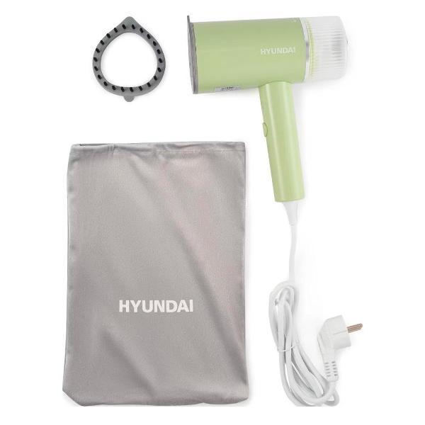 Изображение товара Отпариватель ручной Hyundai H-HSART004, 1200 Вт, зеленый
