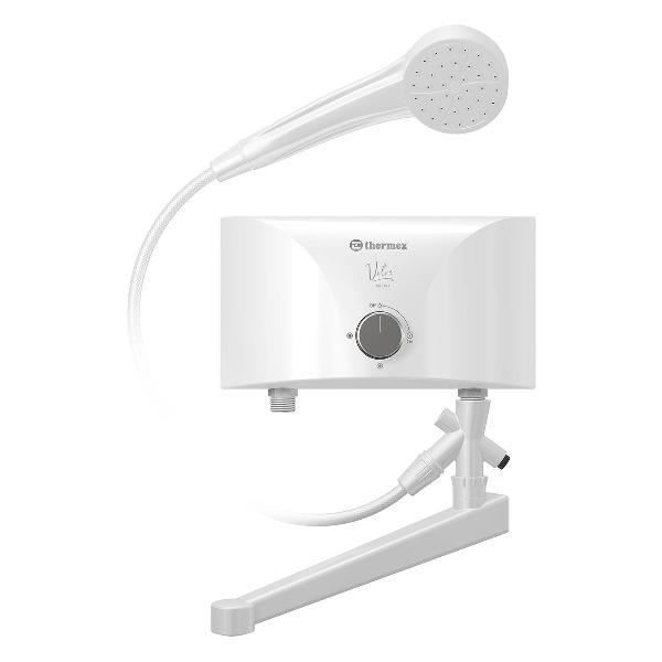 Изображение товара Водонагреватель проточный Thermex Vetro 6500 combi