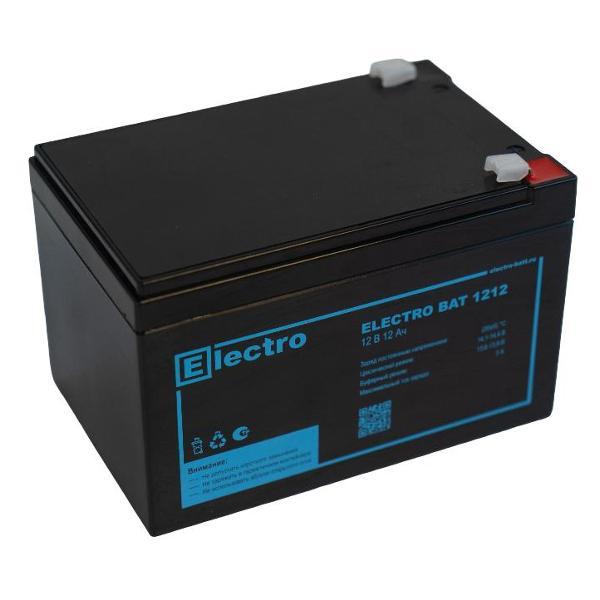 Изображение товара Аккумулятор для ИБП ELECTRO ELECTRO ВАТ 1212