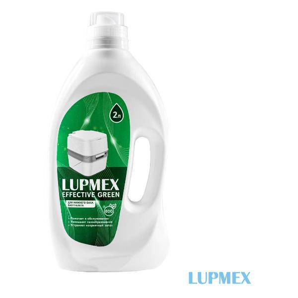 Изображение товара Аксессуар для биотуалетов Lupmex Туалетная жидкость LUPMEX Effective Green 2л Изображение товара Аксессуар для биотуалетов Lupmex Туалетная жидкость LUPMEX Effective Green 2л