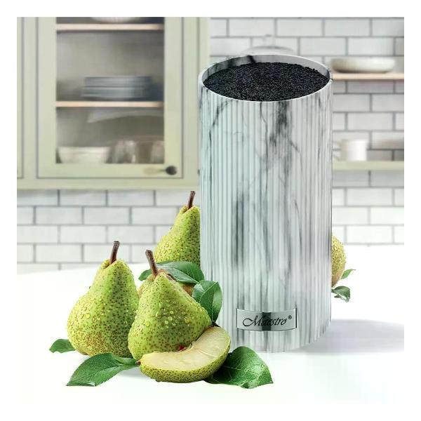 Изображение товара Подставка для ножей Maestro Подставка для ножей универсальная Maestro MR-1439-WHITE