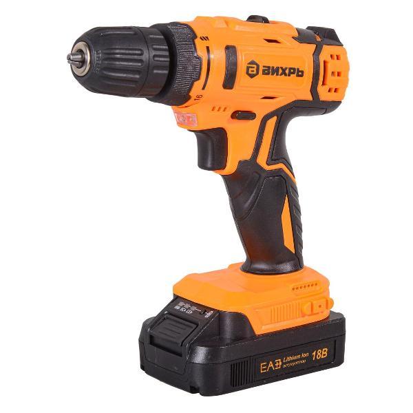 Изображение товара Дрель-шуруповерт Вихрь ДА-18Л-2