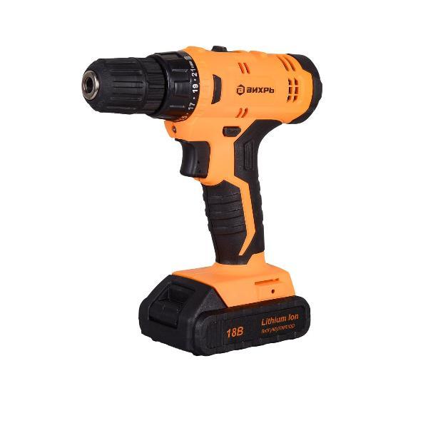 Изображение товара Дрель-шуруповерт Вихрь ДА-18Л-2К