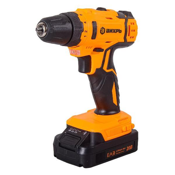 Изображение товара Дрель-шуруповерт Вихрь ДА-20Л-2КА