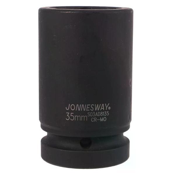 Изображение товара Головка торцевая Jonnesway Головка торцевая JONNESWAY S03AD8135, ударная, глубокая, 1", 35мм