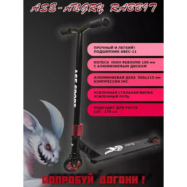 Изображение товара Самокат ASE-SPORT Трюковой самокат Изображение товара Самокат ASE-SPORT Трюковой самокат