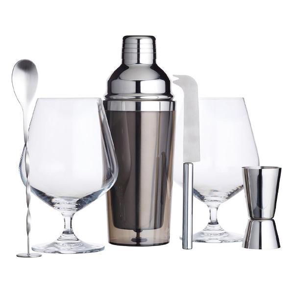 Изображение товара Набор для приготовления коктейлей Kitchen Craft Kitchen Craft Набор для приготовления коктейлей из джина 6 предметов BarCraft