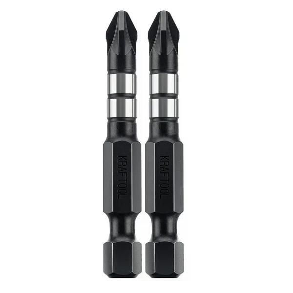 Изображение товара Шуруповерт NO NAME Биты ударные для шуруповерта Impact PZ2, 50 мм 2 шт