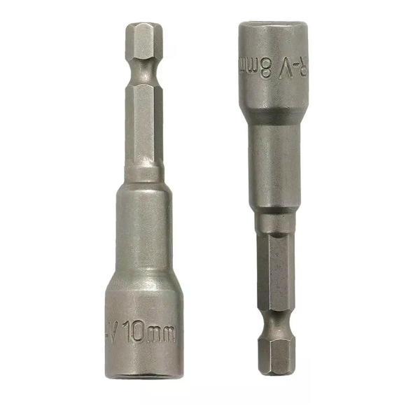 Изображение товара Шуруповерт DORN Набор магнитных головок М8, М10 1/4" 2 шт