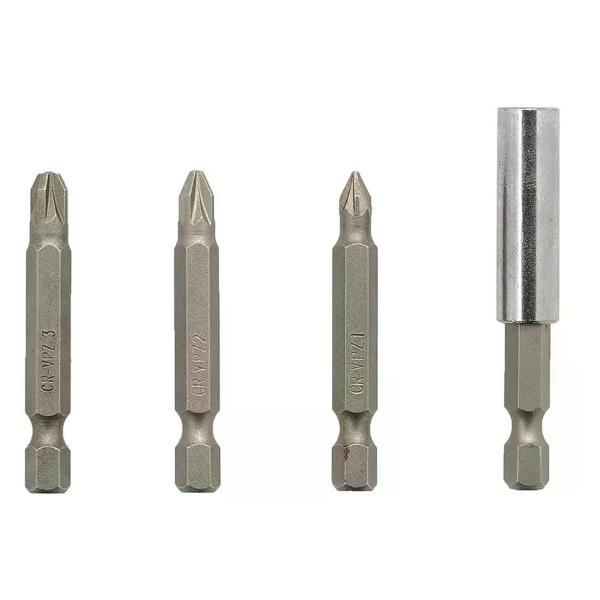 Изображение товара Шуруповерт DORN Набор бит PZ 7 шт 50 мм с держателем