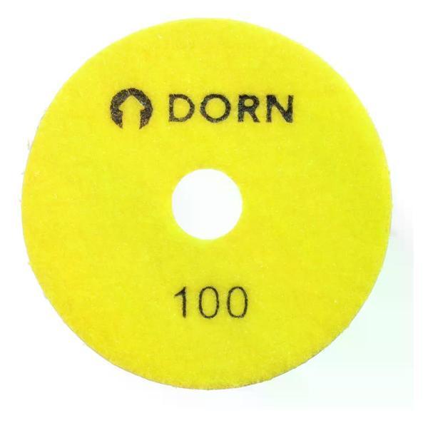 Изображение товара Приспособление для УШМ РемоКолор Круг алмазный гибкий шлифовальный P100, 100 мм на липучке