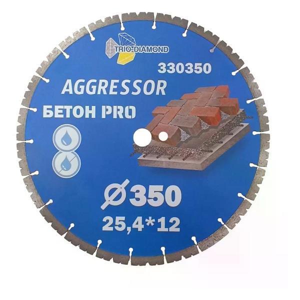 Изображение товара Круг алмазный Trio-Diamond Алмазный диск по армированному бетону 350х25,4 мм