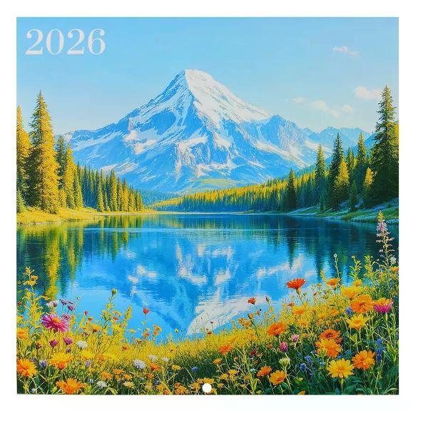 Изображение товара Адвент календарь Hatber Настенный календарь 2026г 29*29 см