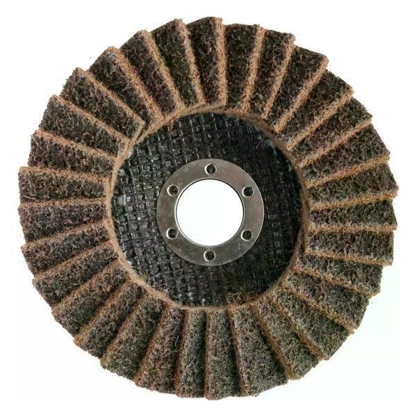 Изображение товара Приспособление для УШМ Практика Лепестковый диск абразивный грубый 125х22 мм