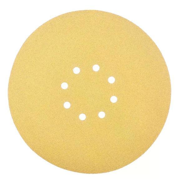 Изображение товара Круг шлифовальный DORN Круги шлифовальные с отверстиями Р80 D225 мм 3 шт