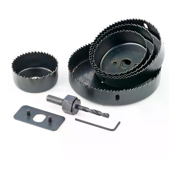 Изображение товара Коронки NO NAME Набор кольцевых пил по дереву 64-127 мм 8 шт