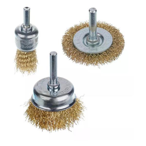 Изображение товара Дрель KRONS Набор щеток-насадок HT-383 для дрели 3 шт