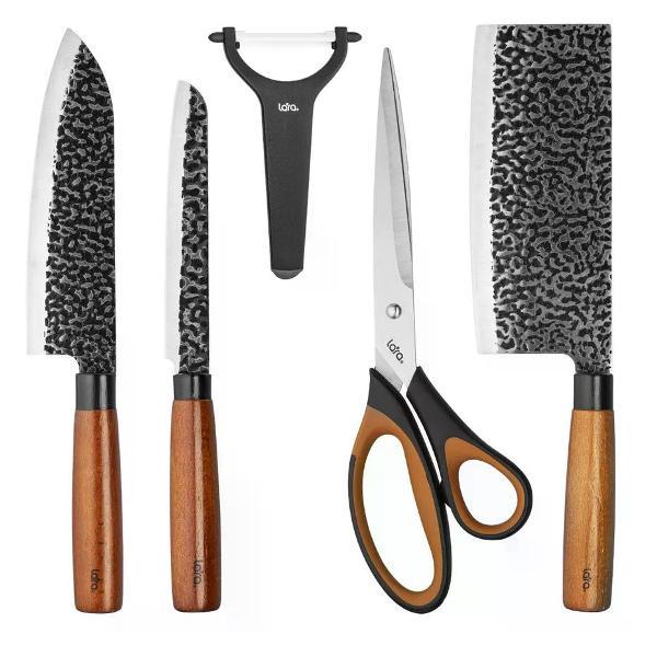 Изображение товара Нож кухонный Lara Набор кухонных ножей 5 предметов