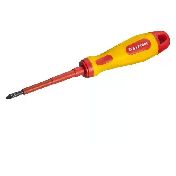 Изображение товара Отвертка Kraftool Отвертка диэлектрическая крестовая