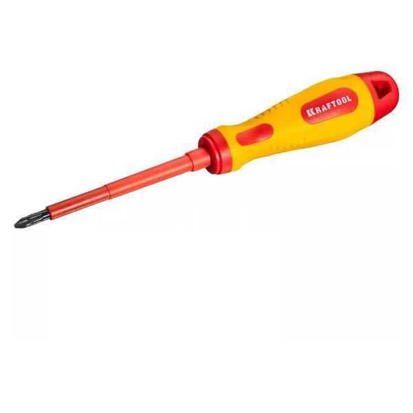 Изображение товара Отвертка Kraftool Отвертка диэлектрическая крестовая