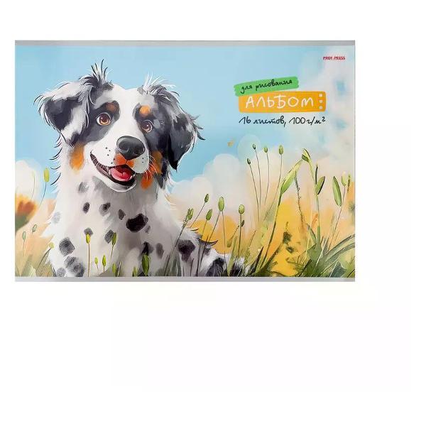 Изображение товара Наклейка для творчества нет бренда Альбом для рисования А4 16 листов