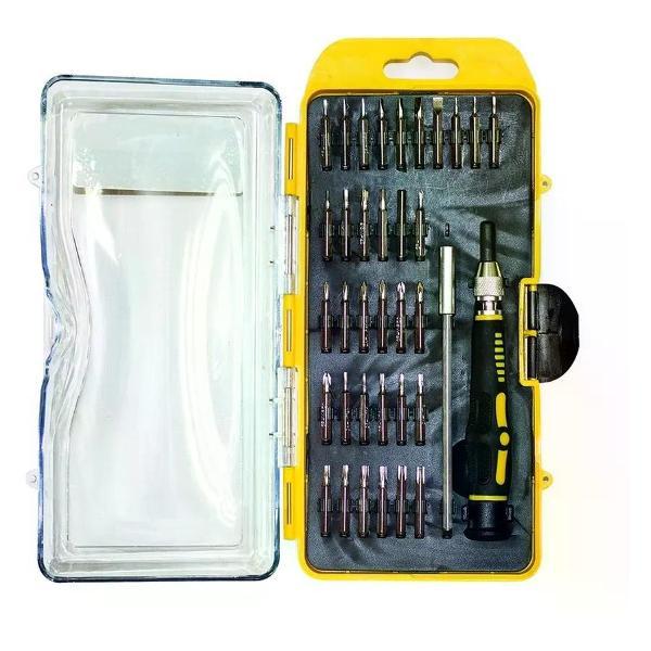 Изображение товара Шуруповерт Biber Набор мини-бит 84946 36 предметов