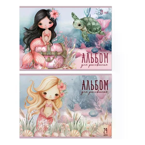 Изображение товара Наклейка для творчества Полином Альбом для рисования А4 24 листа 1 шт