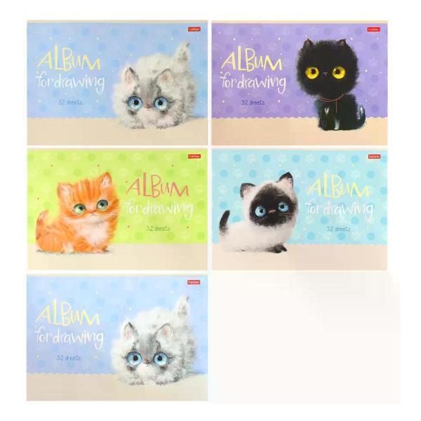 Изображение товара Наклейка для творчества Hatber Альбом для рисования А4 32 листа 1 шт