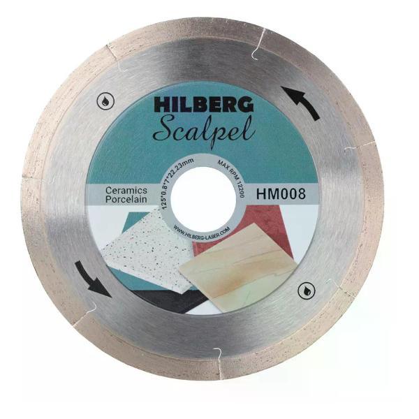 Изображение товара Круг алмазный Hilberg Алмазный диск по керамике и керамограниту 125х0,8х22,2 мм