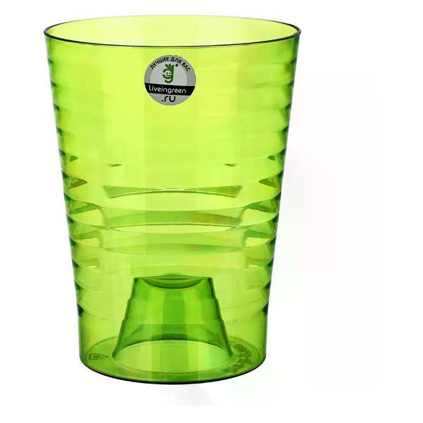 Изображение товара Кашпо для цветов нет бренда Кашпо для орхидей пластиковое 1.5 л.