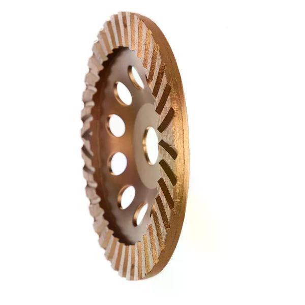 Изображение товара Приспособление для УШМ РемоКолор Алмазная чашка по бетону Turbo 150х22,2 мм