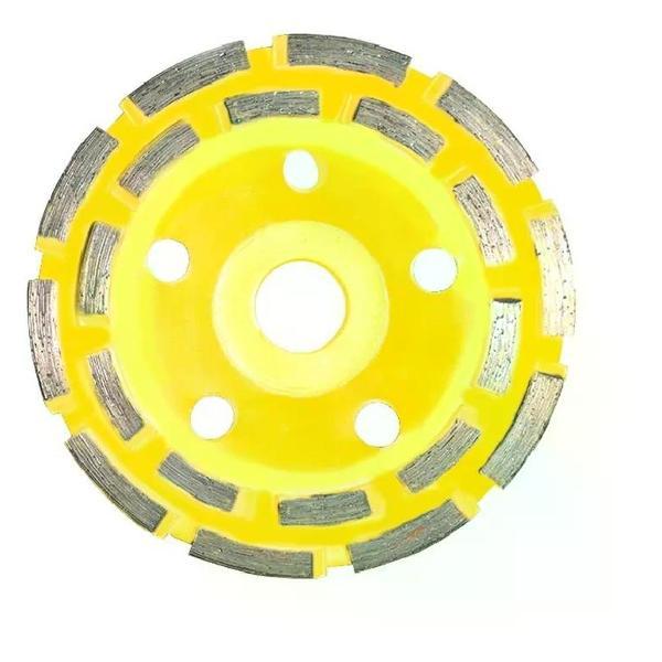 Изображение товара Круг алмазный Biber Чашка алмазная двухрядная 70711 125 мм