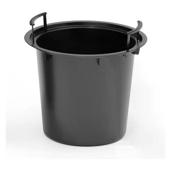 Изображение товара Кашпо для цветов нет бренда Вставка для кашпо круглая с ручками Изображение товара Кашпо для цветов нет бренда Вставка для кашпо круглая с ручками