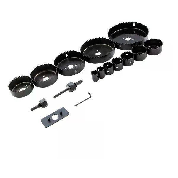 Изображение товара Коронки NO NAME Набор кольцевых пил по дереву 19-127 мм 12 шт