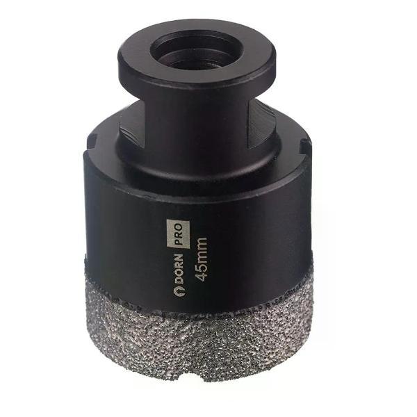 Изображение товара Коронки DORN PRO Коронка алмазная по керамограниту для УШМ 45 мм M14