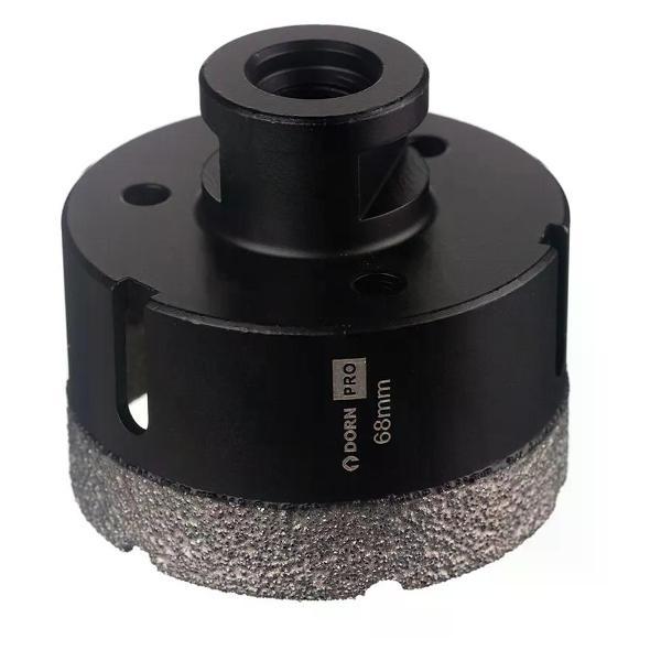 Изображение товара Коронки DORN PRO Коронка алмазная по керамограниту для УШМ 68 мм M14