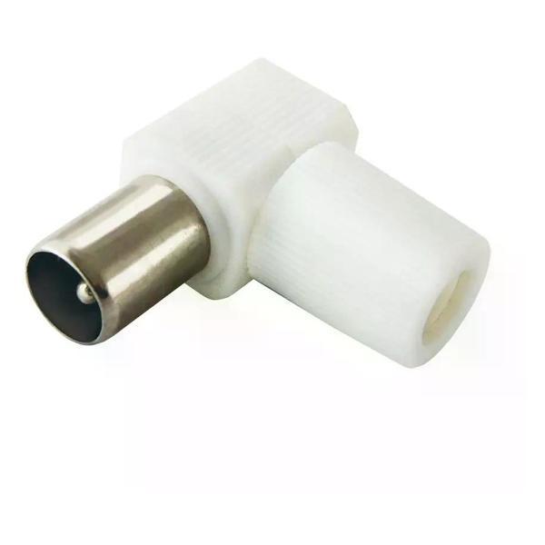 Изображение товара Кабель акустический NO NAME Штекер TV антенный пластиковый корпус без пайки угловой