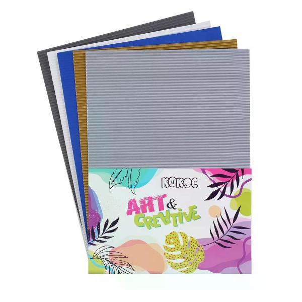 Изображение товара Картон Brigfut Цветной картон 5 цветов