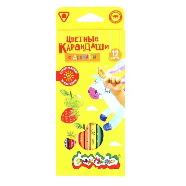 Изображение товара Карандаш КАЛЯКА-МАЛЯКА Карандаши цветные 12 цветов