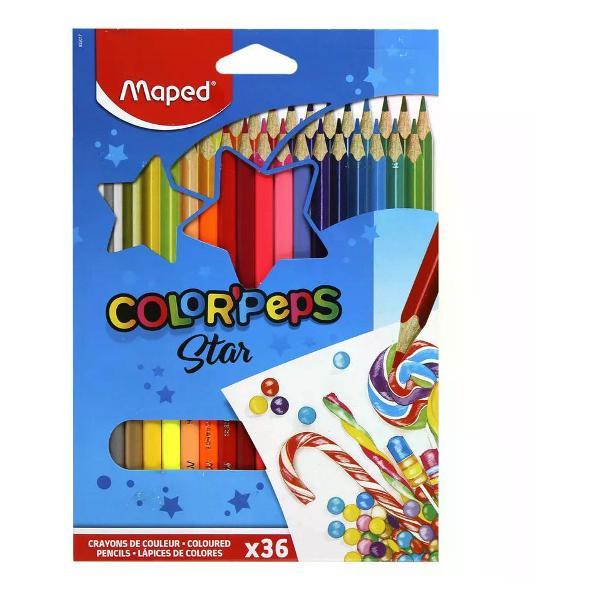 Изображение товара Карандаш NO NAME Цветные карандаши 36 шт