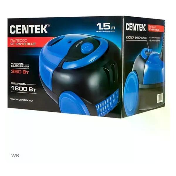 Изображение товара Пылесос напольный Centek CT-2518 Blue